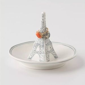 RETIRED Anthropologie Eiffel Tower Ring Dish